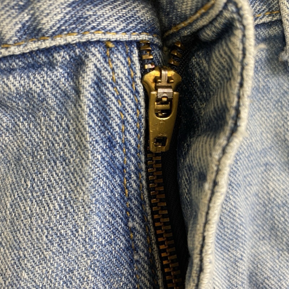 Wrangler Jeans Men Sz 40x29* Blue Denim Straight Workwear Cowboy Rodeo Western - Picture 5 of 14